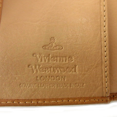 ヴィヴィアンウエストウッド 財布 m5 茶 オーブ がま口　レザー ブラウン Vivienne Westwood ヴィヴィアンウエストウッド 財布 レディース