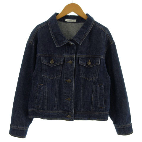 ザショップティーケー The Shop Tk ジャケット デニムジャケット Gジャン インディゴ 青 F レディース 155 ベクトルパーク