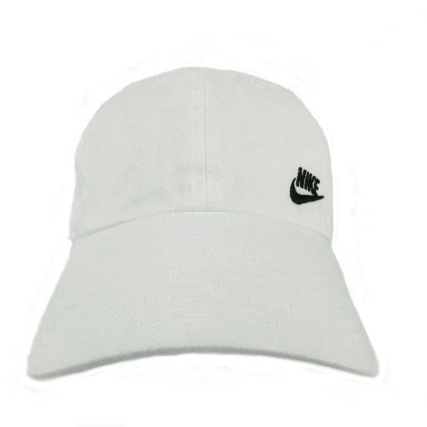 ナイキ Nike キャップ 帽子 ロゴ刺繍 コットン ホワイト 白 メンズ レディース 155 ベクトルパーク
