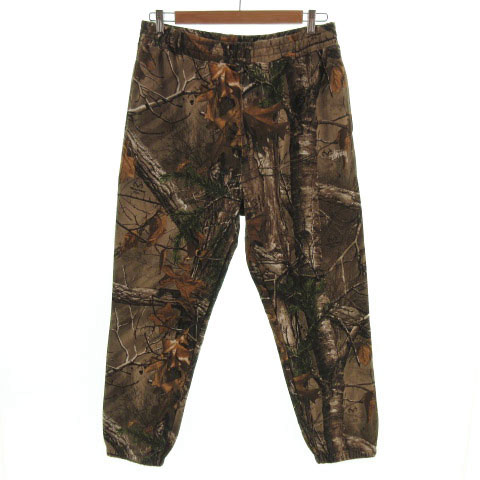 ステューシー STUSSY パンツ スウェット 裏起毛 REALTREE 総柄 