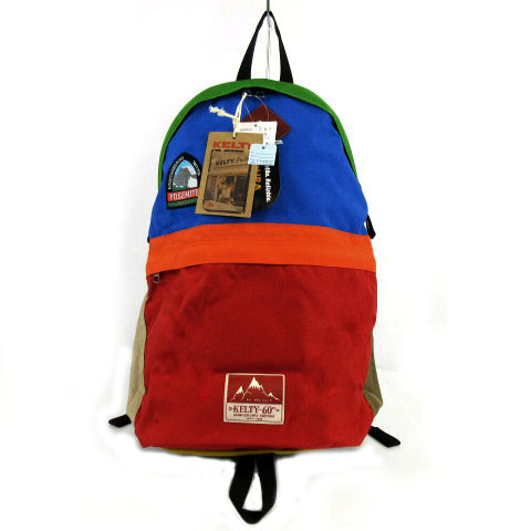未使用品 ケルティ Kelty Yosemite リュックサック Party Day Pack 60th コーデュラ Cordura クレイジーパターン マルチカラー 18l メンズ レディース 155 ベクトルパーク