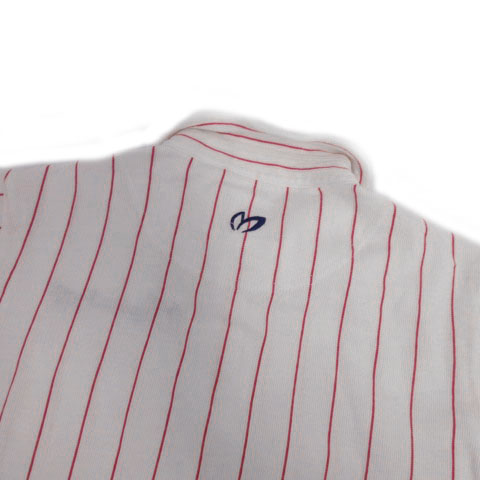 お値下げ中！！ 新品！！ Master Bunny ピンクストライプ ポロシャツ お値下げ中！！ 新品！！ Master Bunny ピンクストライプ ポロシャツ