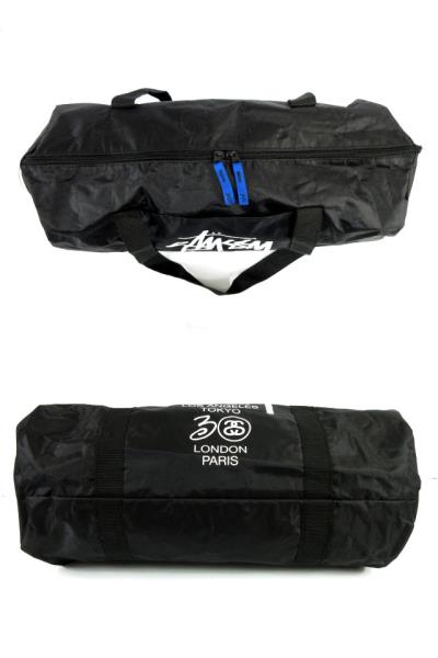 ステューシー STUSSY ボストンバッグ バッグ 鞄 円筒型 ロゴプリント