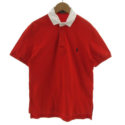 ポロ バイ ラルフローレン シャツ ポロシャツ 半袖 M ブラック ポロ バイ ラルフローレン Polo by Ralph Lauren ポロシャツ ラガー