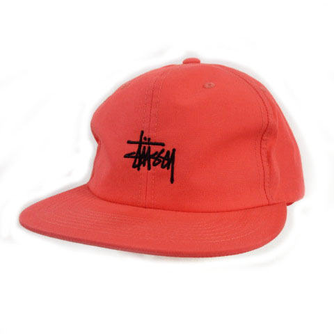 ステューシー Stussy キャップ 帽子 ロゴ刺繍 ピンク系 ブラック 黒 Osfa メンズ レディース 155 ベクトルパーク