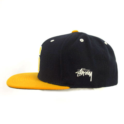 stussy 黄色のキャップ 刺繍「S」付き stussy 黄色のキャップ 刺繍「S」付き - メルカリ