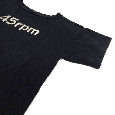 45rpm ネイビー 半袖Tシャツ 楽天市場】45rpm Tシャツの通販