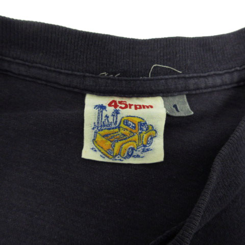 フォーティーファイブアールピーエム 45R 45rpm Tシャツ 半袖