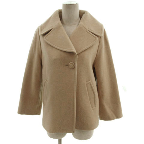 ef-de エフデ アンゴラ フォックス ファー ロング コート グレー 9号