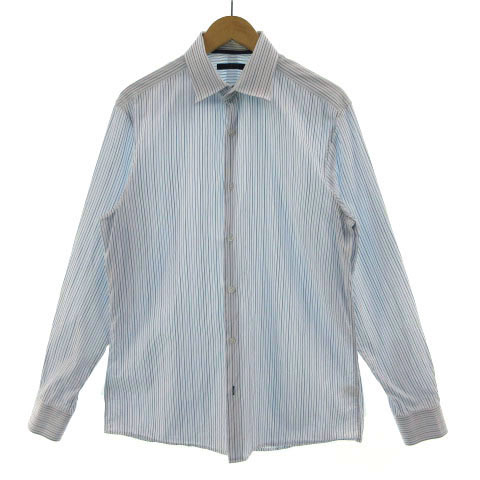 ルイヴィトン LOUIS VUITTON シャツ ワイシャツ 長袖 ストライプ 