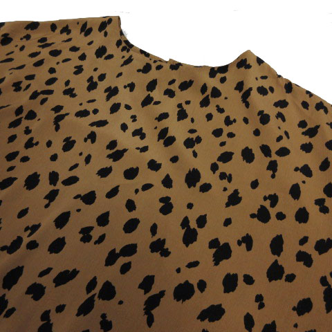 Loungedress レオパードジャケット ヒョウ柄 ブラウン