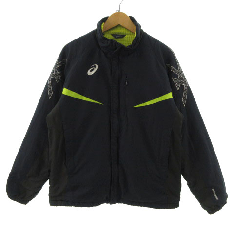 アシックス asics ジャケット ウィンドブレーカー BACK WARM 中綿入り