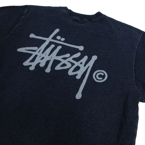 ステューシー STUSSY Tシャツ スウェット 半袖 ロゴプリント