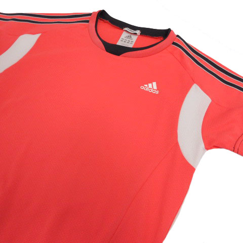 アディダス adidas Tシャツ 半袖 スポーツウェア 3本ライン