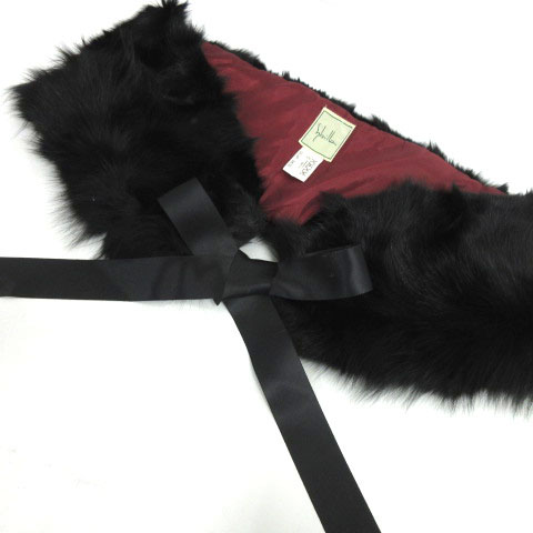 シビラ SYBILLA ショール ティペット マフラー ブルーフォックスファー  