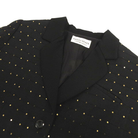 ケイゾーアヤタ KEIZO AYATA ジャケット テーラードカラー シングル 3B  