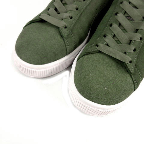 PUMA SUEDE BOW UPRISING カーキ 22cm