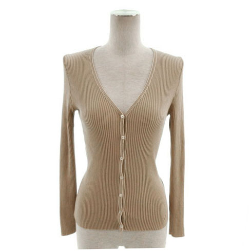 ポールカ PAULE KA アンサンブルニット リブ カーディガン 長袖 ニット  