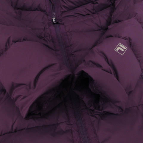 フィラ ゴルフ FILA GOLF ダウンコート フード ロゴプリント ダウン80