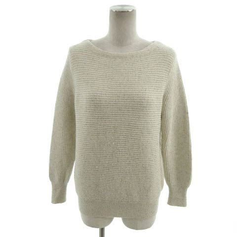 未使用【LAUTREAMONT】 ロートレアモン ニットポンチョ 38 しんどく 