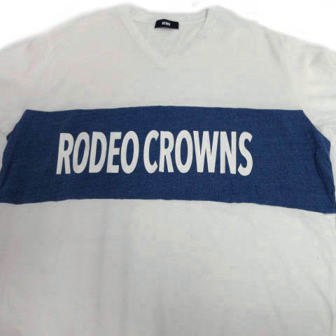 新品☆ロデオクラウンズ ワイドボウル Tシャツセット Vネック QC Vネック Tシャツ ロデオクラウンズワイドボウル 新品未使用