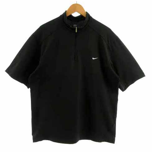 ナイキゴルフ NIKE GOLF ポロシャツ ハイネック ハーフジップ 半袖 