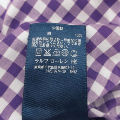 ラルフローレン スポーツ RALPH LAUREN SPORT シャツ 長袖
