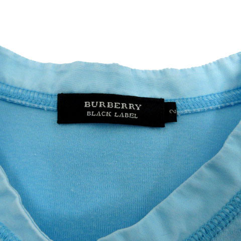 タグ付　未着用　バーバリーブラックレーベル　半袖　シャツ　ノバチェック　ロゴ刺繍 バーバリーブラックレーベル BURBERRY BLACK LABEL Tシャツ