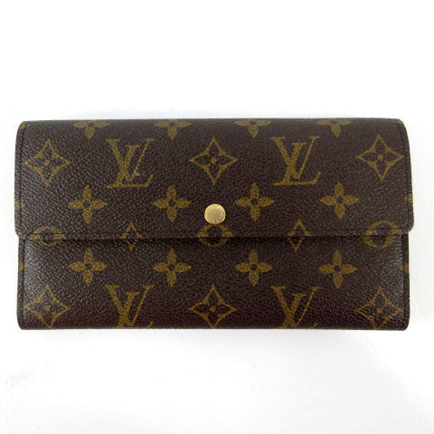 ルイヴィトン LOUIS VUITTON モノグラム ポルトフォイユ サラ 長財布 
