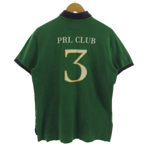 Polo by Ralph Lauren ラガーシャツ グリーン/ホワイト　S Polo by Ralph Lauren ラガーシャツ グリーン/ホワイト S 楽天