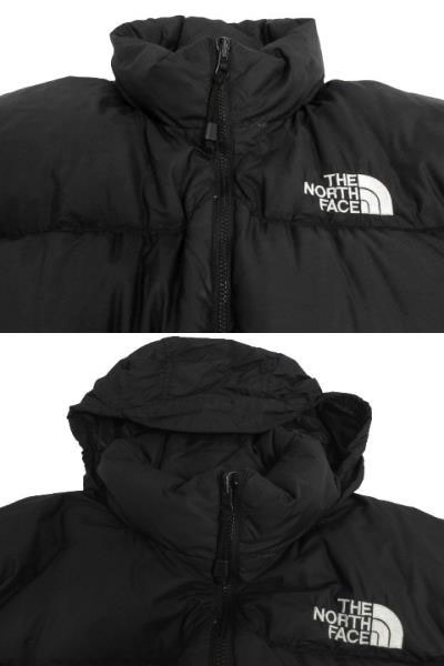 ザノースフェイス THE NORTH FACE ヌプシ ダウンジャケット ロゴ刺繍 