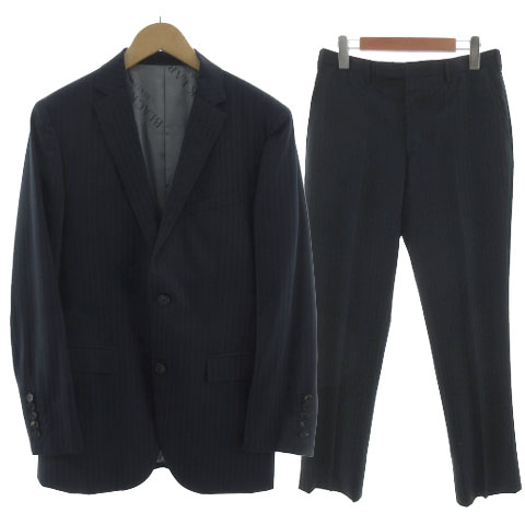 ブラックレーベル・クレストブリッジ　ゼニア 一部店舗限定】Zegna TRAVELLER シャンブレーブルーヘリンボーン