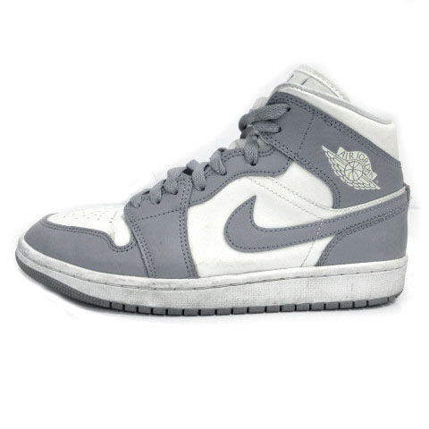 ナイキ NIKE WMNS AIR JORDAN 1 MID BQ6472-115 スニーカー ロゴ