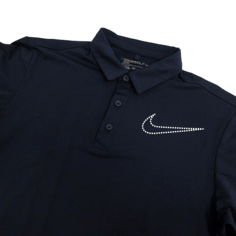 ナイキゴルフ NIKE GOLF ポロシャツ DRI-FIT ロゴプリント 半袖 