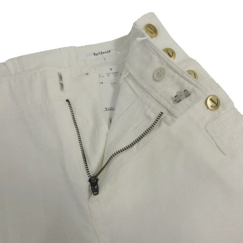 新品タグ付き【MHL】ウールセーラークロップドパンツ ウールタッチニードル・ワイドクロップドパンツ/40代50代からの