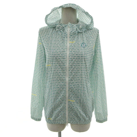 JACK BUNNY ジャックバニー　ニットベスト　ゴルフ　総柄　S相当 JACK BUNNY(ジャックバニー) ベスト｜中古ゴルフウェア通販