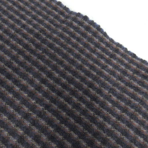 クリスチャンディオール　ウール　フリンジマフラー クリスチャンディオール カシミヤウール ロゴ刺繍 フリンジマフラー 赤