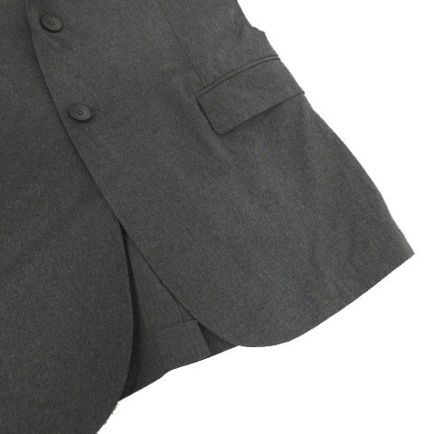 ZARA ザラ テーラードジャケット シングル ダークグレー XL相 180当 ZARA ザラ テーラードジャケット シングル ダークグレー XL相