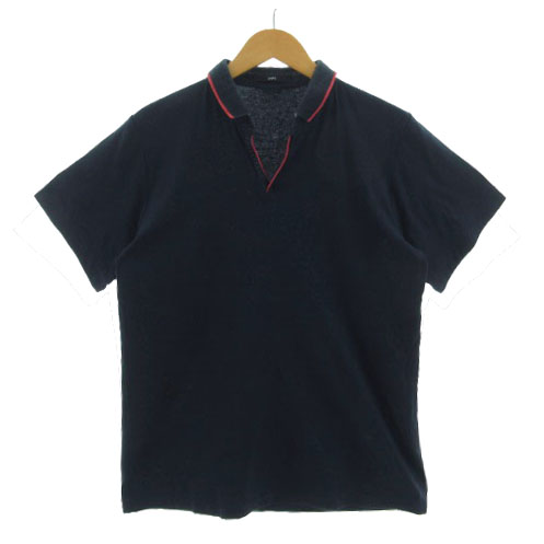 ネイビー ポロシャツ Sサイズ 赤青襟 楽天市場】半袖 ポロシャツ ボタンダウン 防臭 男女兼用 メンズ