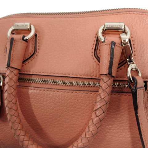 コールハーン COLE HAAN ハンドバッグ ショルダー 鞄 レザー 型押し  