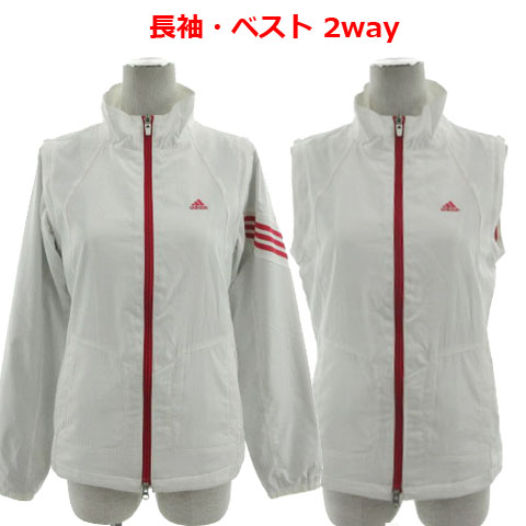 TaylorMade 2WAYジャケット ホワイト