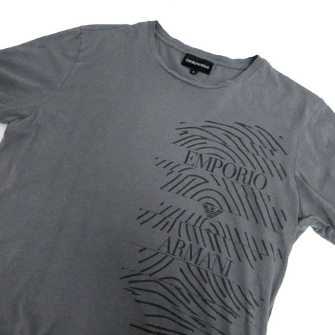 エンポリオアルマーニ EMPORIO ARMANI Tシャツ 丸首 ロゴ