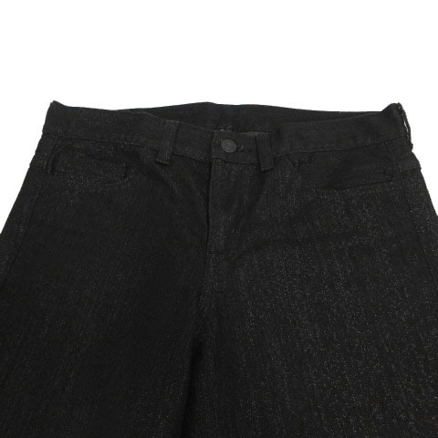 ラッドミュージシャン スリムスラックス 42 黒 LAD MUSICIAN ラッド