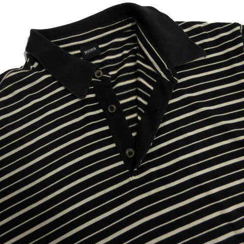 HUGO BOSS ヒューゴボス 半袖 ボーダー ポロシャツ XL HUGO BOSS ヒューゴボス ボーダー ポロシャツ S（M相当） - メルカリ