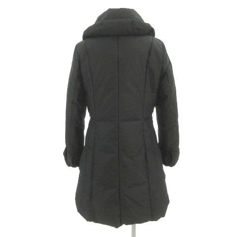 ヒロコビス HIROKO BIS ダウンコート ボリュームカラー ダブルジップ