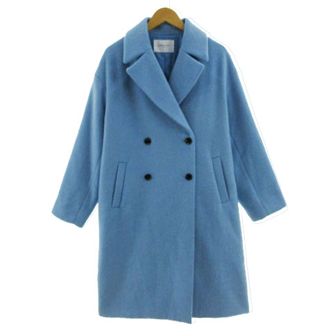 オペークドットクリップ OPAQUE.CLIP ウールカシミヤMIX チェスター  