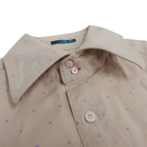 ポールスミス PAUL SMITH シャツ ドゥエボットーニ 半袖 ドット
