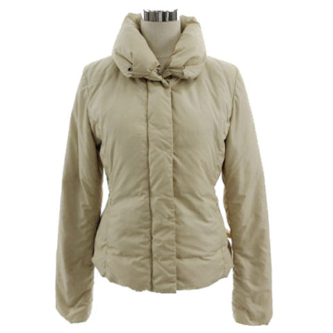 マックスマーラWEEKEND ベージュ　ダウンジャケット Weekend Max Mara ウィークエンド マックスマーラ ファー フーデッド