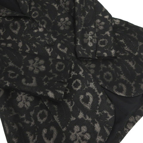 HIROKO KOSHINO PREMIER ヒョウ柄 半袖ロングワンピース42