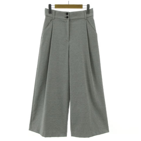 プラステ PLST PLUS STYLE ワイドパンツ リネンブレンド 12